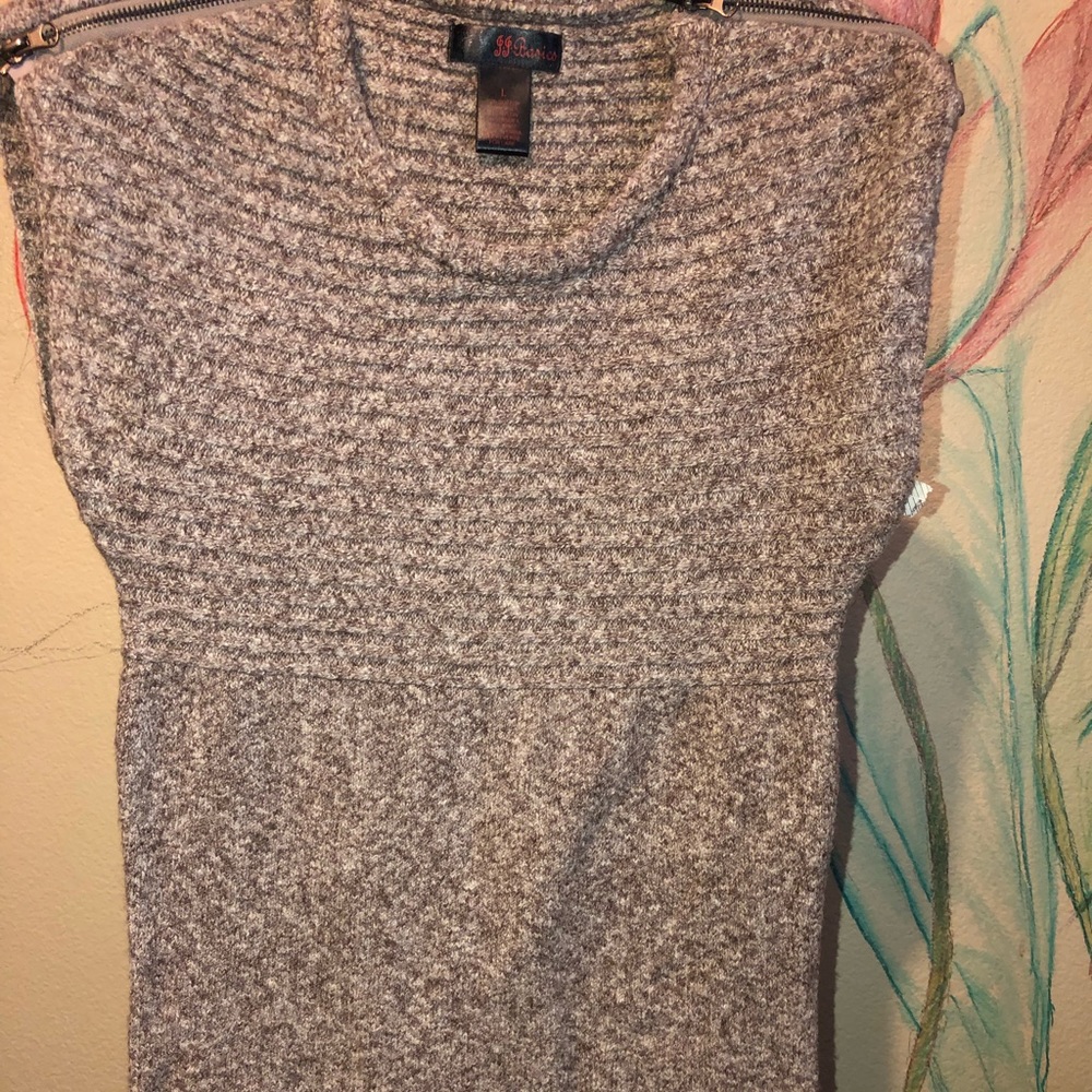 Cotton Blend Dress or Vest Size L